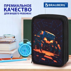 Пенал BRAUBERG, 2 отделения, полиэстер, 21х14 см, "Fire spider", 273537 Пенал BRAUBERG, 2 отделения, полиэстер, 21х14 см, "Fire spider", 273537 - фото 13