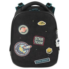 Ранец BRAUBERG PREMIUM, 2 отделения, с брелком, "Space mission", LED ЛАМПОЧКИ, 38х29х16 см, 270599 Ранец BRAUBERG PREMIUM, 2 отделения, с брелком, "Space mission", LED ЛАМПОЧКИ, 38х29х16 см, 270599 - фото 3