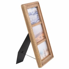 Рамка из мангового дерева BRAUBERG LOFT TRINITY, 3 фото 10х15 см, стекло, 20х35,5 см, 391282 Рамка из мангового дерева BRAUBERG LOFT TRINITY, 3 фото 10х15 см, стекло, 20х35,5 см, 391282 - фото 5