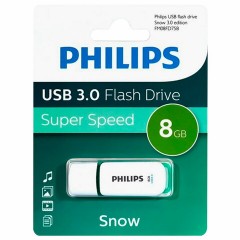 Флеш-диск 8 GB PHILIPS SNOW, разъем USB 3.0, зеленый, FM08FD75B/97 Флеш-диск 8 GB PHILIPS SNOW, разъем USB 3.0, зеленый, FM08FD75B/97 - фото 3