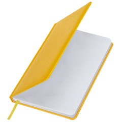 Ежедневник датированный 2026, А5, 138x213 мм, BRAUBERG "Select", балакрон, желтый, 117088 - фото 4