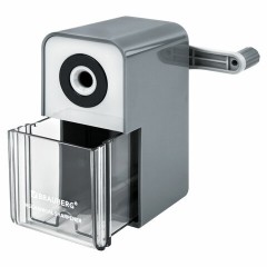 Точилка механическая BRAUBERG CLASSIC, для чернографитных и цветных карандашей, корпус светло-серый, 272002 Точилка механическая BRAUBERG CLASSIC, для чернографитных и цветных карандашей, корпус светло-серый, 272002 - фото 5