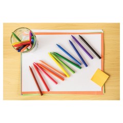 Мелки пластиковые BIC "Plastidecor", 12 цветов, ультрапрочные, круглые, картонная упаковка, подвес, 945764 Мелки пластиковые BIC "Plastidecor", 12 цветов, ультрапрочные, круглые, картонная упаковка, подвес, 945764 - фото 5