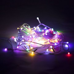 Электрогирлянда-нить комнатная 10 м, 120 LED, вид: "Стандарт", пастельная мультицветная, ЗОЛОТАЯ СКАЗКА, 592472 - фото 6
