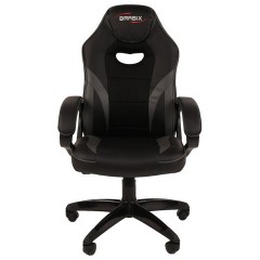 Кресло компьютерное BRABIX "Accent GM-161", TW/экокожа, черное/серое, 532576, 7083504 Кресло компьютерное BRABIX "Accent GM-161", TW/экокожа, черное/серое, 532576, 7083504 - фото 4