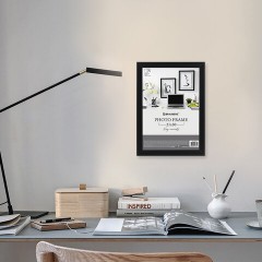 Рамка 21х30 см небьющаяся, аналог IKEA, багет 21 мм, МДФ, BRAUBERG "Idea", черная, 391371 Рамка 21х30 см небьющаяся, аналог IKEA, багет 21 мм, МДФ, BRAUBERG "Idea", черная, 391371 - фото 8