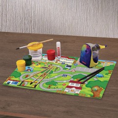 Настольное покрытие BRAUBERG KIDS, А3+, пластик, 46x33 см, "Лабиринт", 273620 Настольное покрытие BRAUBERG KIDS, А3+, пластик, 46x33 см, "Лабиринт", 273620 - фото 3