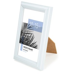 Рамка 10х15 см небьющаяся, багет 17,5 мм, пластик, BRAUBERG "Colorful", белая, 391239 - фото 5