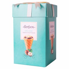 Конфеты мини-рожки в индивидуальной упаковке SORBON "Фундук", 200 г Конфеты мини-рожки в индивидуальной упаковке SORBON "Фундук", 200 г - фото 2