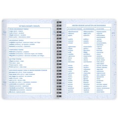 Дневник для музыкальной школы 48 листов, гребень, пластиковая обложка, картон, BRAUBERG, "МИКС", 107519 - фото 11