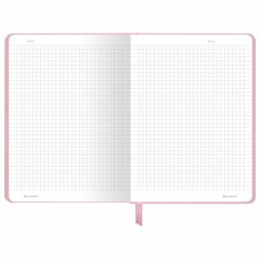 Блокнот с резинкой в клетку 96 л., А5 145х203 мм, твердая обложка, BRAUBERG, "Minimal", розовый, 116319 Блокнот с резинкой в клетку 96 л., А5 145х203 мм, твердая обложка, BRAUBERG, "Minimal", розовый, 116319 - фото 6