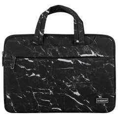 Сумка портфель HEIKKI STYLE (ХЕЙКИ) с отделением для ноутбука 13-14", 3 кармана, черная, 26х36х3 см, 272606 - фото 2