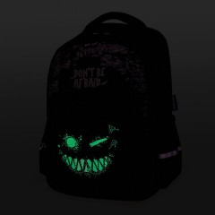 Рюкзак BRAUBERG SOFT, 2 отделения, 3 кармана, "Don't be afraid", СВЕТЯЩИЙСЯ, 40х31х15 см, 271364 Рюкзак BRAUBERG SOFT, 2 отделения, 3 кармана, "Don't be afraid", СВЕТЯЩИЙСЯ, 40х31х15 см, 271364 - фото 8
