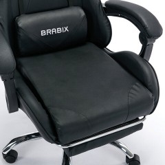 Кресло компьютерное BRABIX "Dexter GM-135", подножка, две подушки, экокожа, черное, 532800 Кресло компьютерное BRABIX "Dexter GM-135", подножка, две подушки, экокожа, черное, 532800 - фото 13