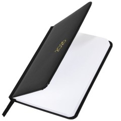 Еженедельник датированный 2026, МАЛЫЙ ФОРМАТ 95х155 мм, А6, BRAUBERG "Select", балакрон, черный, 117193 - фото 3