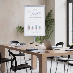 Доска-флипчарт магнитно-маркерная 70x100 см, передвижная, на пятилучии, STAFF, 238003 Доска-флипчарт магнитно-маркерная 70x100 см, передвижная, на пятилучии, STAFF, 238003 - фото 7