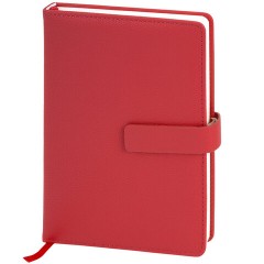 Ежедневник в подарочном наборе 5 в 1, А5, 145x212 мм, BRAUBERG "President", под кожу, 160 листов, красный, 116851 - фото 2