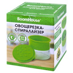 Овощерезка-спиралайзер, ручная, нержавеющая сталь, BOOMHOUSE (БУМХАУС), 702097 - фото 6