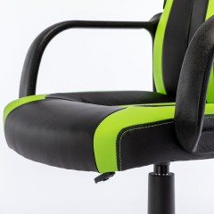 Кресло компьютерное BRABIX "Stripe GM-202", экокожа, черное/зеленое, 532511 Кресло компьютерное BRABIX "Stripe GM-202", экокожа, черное/зеленое, 532511 - фото 12