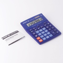 Калькулятор настольный STAFF STF-888-12-BU (200х150 мм) 12 разрядов, двойное питание, СИНИЙ, 250455 Калькулятор настольный STAFF STF-888-12-BU (200х150 мм) 12 разрядов, двойное питание, СИНИЙ, 250455 - фото 7
