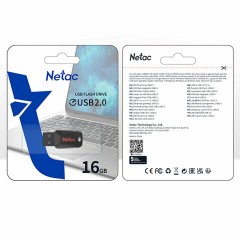Флеш-диск 16GB NETAC U197, USB 2.0, черный, NT03U197N-016G-20BK Флеш-диск 16GB NETAC U197, USB 2.0, черный, NT03U197N-016G-20BK - фото 6
