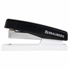 Степлер №24/6, 26/6 BRAUBERG "STYLE", до 25 листов, черный, 272747 - фото 3