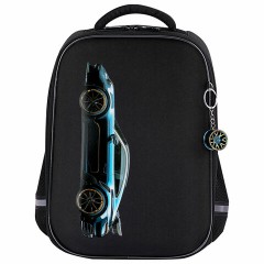 Ранец BRAUBERG LIGHT, 1 отделение, с брелком, Vertical car, 36х26х13 см, 273110 Ранец BRAUBERG LIGHT, 1 отделение, с брелком, Vertical car, 36х26х13 см, 273110 - фото 2