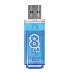 Флеш-память Smartbuy Glossy, 8Gb, USB 2.0, гол, SB8GBGS-B Флеш-память Smartbuy Glossy, 8Gb, USB 2.0, гол, SB8GBGS-B - фото 2