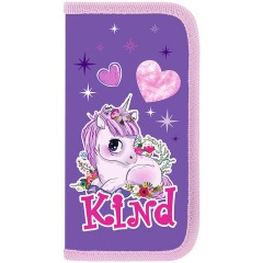 Пенал ПИФАГОР, 2 отделения, ламинированный картон, 19х11 см, "Happy Unicorn", 271533 Пенал ПИФАГОР, 2 отделения, ламинированный картон, 19х11 см, "Happy Unicorn", 271533 - фото 2