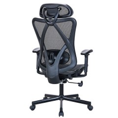 Кресло BRABIX PREMIUM "Axion ER-701", синхромеханизм, регулируемые подголовник и спинка, сетка, черное, 532965 - фото 7