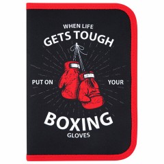Пенал ПИФАГОР, 1 отделение, 2 откидные планки, полиэстер, 20х14 см, "Boxing", 272289 Пенал ПИФАГОР, 1 отделение, 2 откидные планки, полиэстер, 20х14 см, "Boxing", 272289 - фото 2