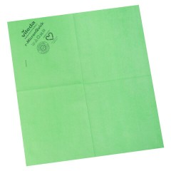 Салфетка микроволоконная VILEDA PROFESSIONAL "МикронКвик", КОМПЛЕКТ 5 шт., микроволокно, зеленые, 38х40 см, 170637 - фото 5