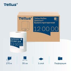 Бумага протирочная д/держ Торк/Tellus М4 с ЦВ 1сл.771л/рул. 6рул/уп 120000 - фото 16