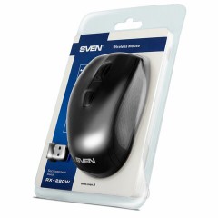 Мышь беспроводная SVEN RX-220W, 3 кнопки + 1 колесо-кнопка, оптическая, чёрная, SV-016227 Мышь беспроводная SVEN RX-220W, 3 кнопки + 1 колесо-кнопка, оптическая, чёрная, SV-016227 - фото 6