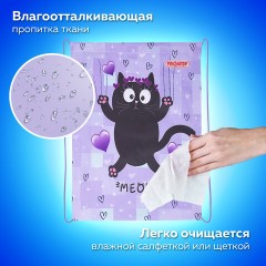 Мешок для обуви ПИФАГОР, 1 отделение, 42х34 см, "Falling cat", 272383 Мешок для обуви ПИФАГОР, 1 отделение, 42х34 см, "Falling cat", 272383 - фото 8
