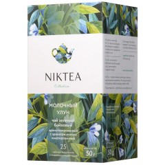 Чай NIKTEA "Молочный улун" зеленый, 25 пакетиков в конвертах по 2 г, TALTHA-DP0059 - фото 4