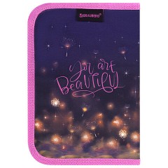 Пенал BRAUBERG, 1 отделение, 2 откидные планки, полиэстер, 21х14 см, "Tiny beauty", 273527 Пенал BRAUBERG, 1 отделение, 2 откидные планки, полиэстер, 21х14 см, "Tiny beauty", 273527 - фото 3