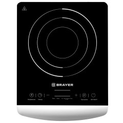 Настольная индукционная плита BRAYER BR2801, 2000 Вт, 5 программ, сенсорное управление, черная Настольная индукционная плита BRAYER BR2801, 2000 Вт, 5 программ, сенсорное управление, черная - фото 4