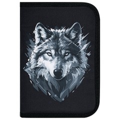 Пенал BRAUBERG, 1 отделение, полиэстер, 21х14 см, "Gray wolf", 273520 Пенал BRAUBERG, 1 отделение, полиэстер, 21х14 см, "Gray wolf", 273520 - фото 2