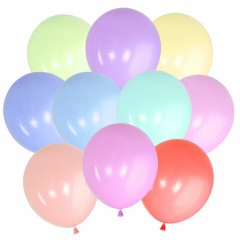 Шары воздушные 30 см, 30 штук, "МАКАРУНС", ассорти, BRAUBERG KIDS, 591886 - фото 2