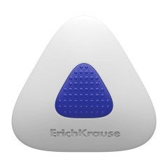 Ластик ERICH KRAUSE "SmartWay Mini Triangle", 37х35х9 мм, белый, треугольный, пластиковый держатель, 45552 - фото 4