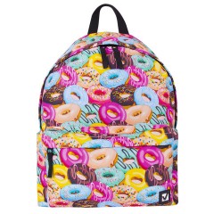 Рюкзак BRAUBERG СИТИ-ФОРМАТ универсальный, "Donuts", разноцветный, 41х32х14 см, 228862 Рюкзак BRAUBERG СИТИ-ФОРМАТ универсальный, "Donuts", разноцветный, 41х32х14 см, 228862 - фото 10