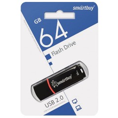 Флеш-память Smartbuy Crown, 64Gb, USB 2.0, чер, SB64GBCRW-K Флеш-память Smartbuy Crown, 64Gb, USB 2.0, чер, SB64GBCRW-K - фото 3