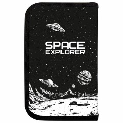 Пенал ПИФАГОР, 1 отделение, ламинированный картон, 19х11 см, "Space invader", 273469 Пенал ПИФАГОР, 1 отделение, ламинированный картон, 19х11 см, "Space invader", 273469 - фото 3