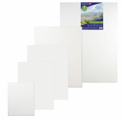 Холсты на подрамнике BRAUBERG ART CLASSIC, НАБОР 5 шт., грунтованные, 100% хлопок, среднее зерно, 190650 Холсты на подрамнике BRAUBERG ART CLASSIC, НАБОР 5 шт., грунтованные, 100% хлопок, среднее зерно, 190650 - фото 2