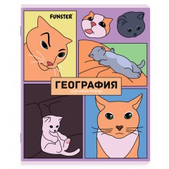 Тетради предметные, КОМПЛЕКТ 12 ПРЕДМЕТОВ, 48 л., TWIN-лак, FUNSTER (ФАНСТЕР), МЕМНЫЕ КОТЫ, 405604 - фото 4