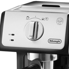 Кофеварка рожковая DELONGHI ECP 33.21/BK, 1100 Вт, объем 1 л, ручной капучинатор, черная, ECP33.21/BK Кофеварка рожковая DELONGHI ECP 33.21/BK, 1100 Вт, объем 1 л, ручной капучинатор, черная, ECP33.21/BK - фото 6