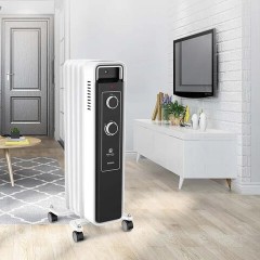 Обогреватель масляный ROYAL CLIMA ROR-PR5-1000M, 1000 Вт, 5 секций, белый Обогреватель масляный ROYAL CLIMA ROR-PR5-1000M, 1000 Вт, 5 секций, белый - фото 5