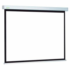 Экран Cactus Motoscreen CS-PSM-180x180, 180x180 см, 1:1, настенно-потолочный моторизованный, белый Экран Cactus Motoscreen CS-PSM-180x180, 180x180 см, 1:1, настенно-потолочный моторизованный, белый - фото 2