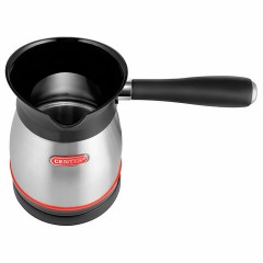 Турка электрическая CENTEK CT-1080, 0,5 л, 480 Вт, механическое управление, с крышкой, стальная, CT-1080 SS Турка электрическая CENTEK CT-1080, 0,5 л, 480 Вт, механическое управление, с крышкой, стальная, CT-1080 SS - фото 3